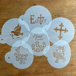 Easter Sunday Cookie Stencil Bundle (6-patterns) by Designer Stencils -Cheap Bakeware Store designer stencils cake decorating supplies c306 c879 b 4f 1000
