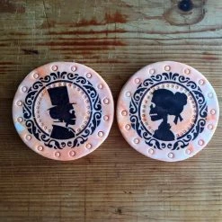 Whimsical Halloween, Skeleton Couple Silhouette Cookie Stencil Bundle (5 Patterns) by Designer Stencils -Cheap Bakeware Store designer stencils cake decorating supplies c974 975 b 44 1000