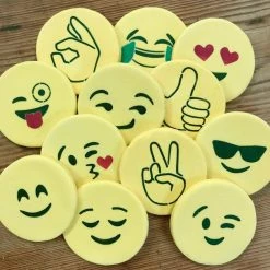 Emojis Cookie Stencil Bundle (12 Patterns) by Designer Stencils -Cheap Bakeware Store designer stencils cake decorating supplies c983 1017 b 4f 1000