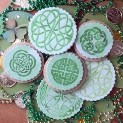 Celtic Medallion and Cookie Stencil Bundle (5-Patterns) by Designer Stencils