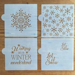 Winter Wonderland/Let It Snow Cookie Stencil Bundle (4 Patterns) by Designer Stencils 7 Winter Wonderland/Let It Snow Cookie Stencil Bundle (4 Patterns) by Designer Stencils -Cheap Bakeware Store designer stencils cake decorating supplies cm036 042 151 174 b 4f 1000