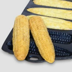 12.25 in. Corn Shaped Bread Baking Tray by ExcelSteel -Cheap Bakeware Store excelsteel bread pans loaf pans 515 1f 1000