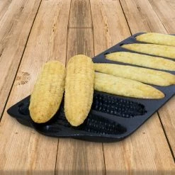 12.25 in. Corn Shaped Bread Baking Tray by ExcelSteel -Cheap Bakeware Store excelsteel bread pans loaf pans 515 44 1000