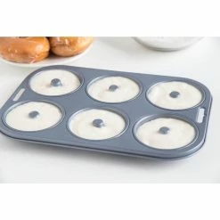 Non-Stick 6-Cavity Donut Pan by Fox Run -Cheap Bakeware Store fox run baking sheets 4495 4f 1000