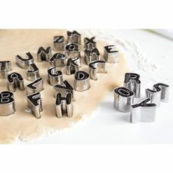 Alphabet Cookie Cutter Set 26-Piece by Fox Run -Cheap Bakeware Store fox run cookie cutters 3689 4f 1000