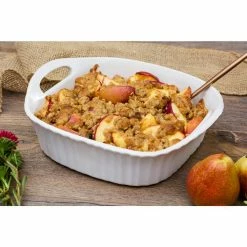 French White 2 Qt. 8 in. x 8 in. Square Stoneware Baker by Corningware -Cheap Bakeware Store french white corningware baking dishes 1107026 40 1000