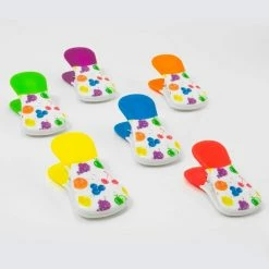 6 Pc Wide Fruit Design Magnet Bag Clips by Cook Pro