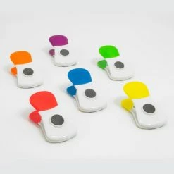 6 Pc Wide Fruit Design Magnet Bag Clips by Cook Pro -Cheap Bakeware Store fruit design cook pro casserole carriers 632 fa 1000