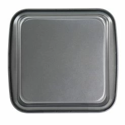 Baker's Friend 7.5 in. Nonstick Square Steel Bake Pan by Gibson -Cheap Bakeware Store gibson baking sheets 985117602m 1f 1000