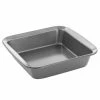 Baker's Friend 7.5 in. Nonstick Square Steel Bake Pan by Gibson