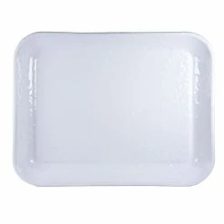 Solid White 10 in. x 13 in. Enamelware Square Quarter Sheet by Golden Rabbit 6 Solid White 10 in. x 13 in. Enamelware Square Quarter Sheet by Golden Rabbit -Cheap Bakeware Store golden rabbit baking sheets ww58s2 4f 1000