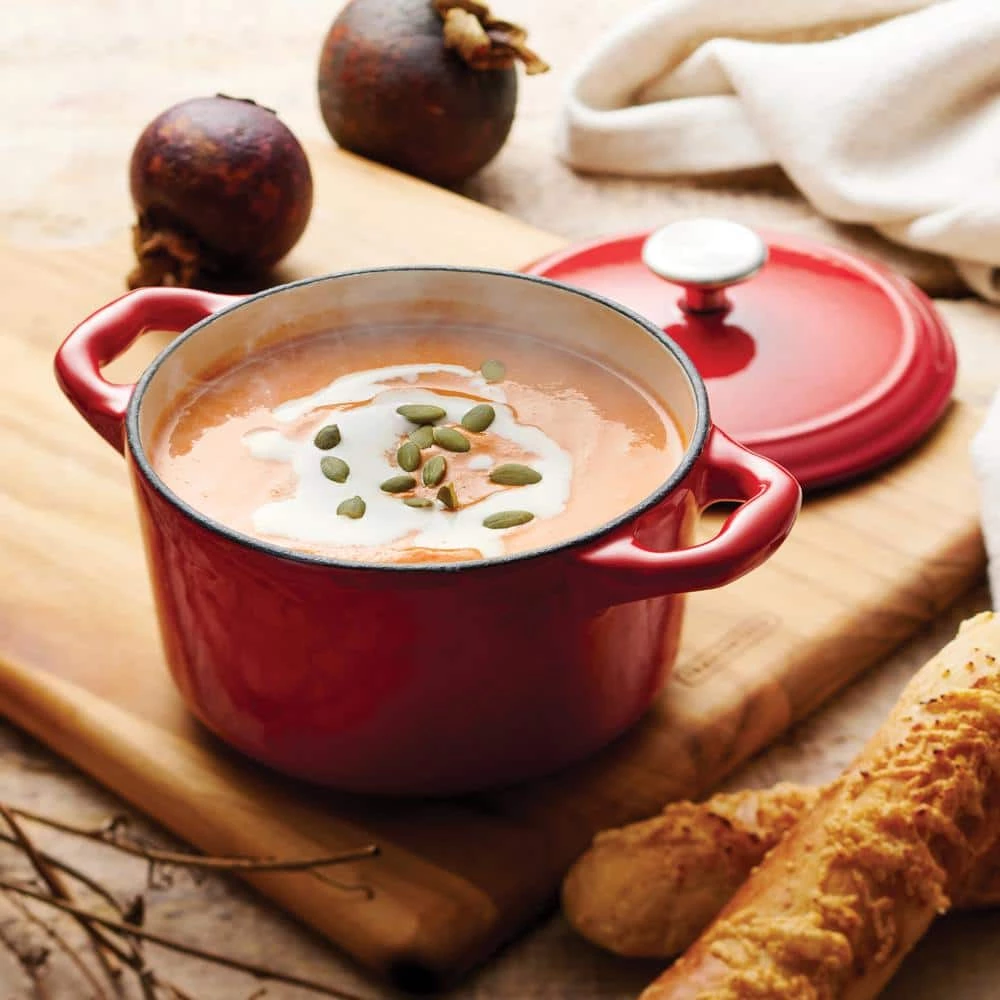 Gourmet 24 oz. Round Cast Iron Mini Cocotte by Tramontina 5 Gourmet 24 oz. Round Cast Iron Mini Cocotte by Tramontina - Image 5