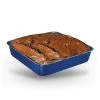 Pro Classic Blue 9 in. 0.8mm Gauge Diamond and Mineral Infused Nonstick Square Baking Pan by Granite Stone Diamond