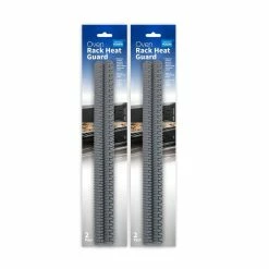 Oven Rack Heat Guard 2-Piece Silicone Guards Protect from Accidental Burns (Set of 1) by Unbranded