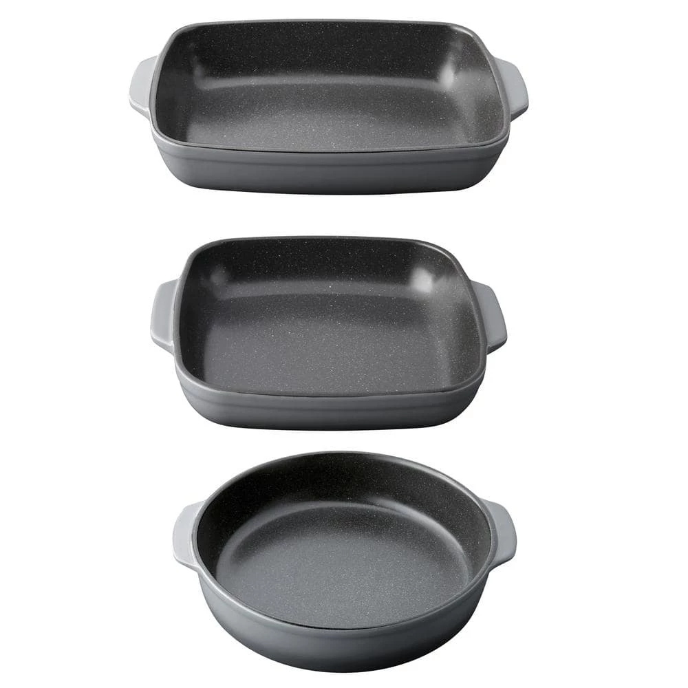 GEM 3-Piece Large Stoneware Bake Set by BergHOFF 1 GEM 3-Piece Large Stoneware Bake Set by BergHOFF