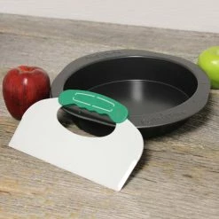 Perfect Slice 3-Piece Carbon Steel Cake Pan Set with Slicing Tool by BergHOFF -Cheap Bakeware Store gray berghoff standard cake pans 2211660 4f 1000