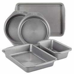 5-Piece Gray Bakeware Set by Circulon