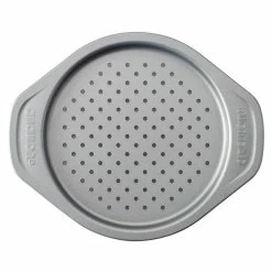 Total Bakeware Nonstick Toaster Oven and Personal Pizza Pan Baking Set, Gray, 4-Piece by Circulon -Cheap Bakeware Store gray circulon bakeware sets 47986 1f 1000