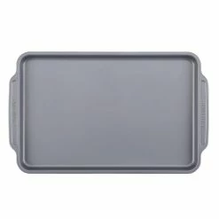 8-Piece Gray Nonstick Bakeware Set by Farberware -Cheap Bakeware Store gray farberware bakeware sets 47765 76 1000