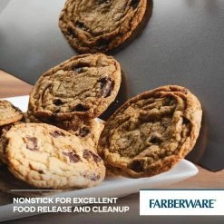SmartBrown Bakeware 2-Piece Gray Bakeware Set by Farberware -Cheap Bakeware Store gray farberware bakeware sets 48435 1f 1000