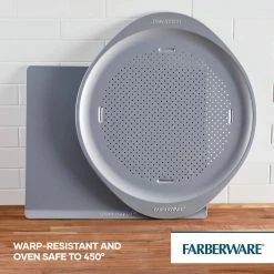 SmartBrown Bakeware 2-Piece Gray Bakeware Set by Farberware -Cheap Bakeware Store gray farberware bakeware sets 48435 fa 1000