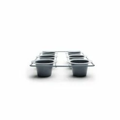 Popover Pan (Set of 6) by Fox Run 7 Popover Pan (Set of 6) by Fox Run -Cheap Bakeware Store gray fox run cupcake pans muffin pans 4754 4f 1000