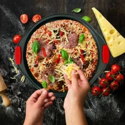 Oven Carbon Steel 10 Piece Bakeware Set w/Deluxe 3 Piece Bakeware Set by NutriChef 17 Oven Carbon Steel 10 Piece Bakeware Set w/Deluxe 3 Piece Bakeware Set by NutriChef -Cheap Bakeware Store gray nutrichef bakeware sets ncsbs10s ncsbs3s 31 1000