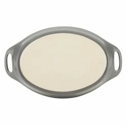 2.5 Qt. Gray Ceramics Oval Baker by Rachael Ray -Cheap Bakeware Store gray rachael ray baking dishes 47849 1d 1000
