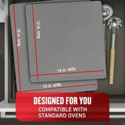 Airbake Nonstick Cookie Sheet 2-Piece Variety Set by T-fal -Cheap Bakeware Store gray t fal bakeware sets j154s264 44 1000