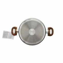 Stone and Wood 9 in. Casserole 2-Handles by Tognana -Cheap Bakeware Store gray tognana casserole dishes v77583dmgrw 4f 1000