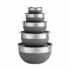 Gray 10-Piece Covered Mixing Bowl Set by Tramontina