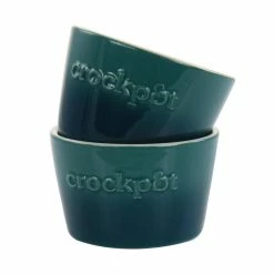 8 oz. 2-Piece Green Stoneware Ramekin Set by Crock-Pot 13 8 oz. 2-Piece Green Stoneware Ramekin Set by Crock-Pot -Cheap Bakeware Store green crock pot bakeware sets 985117061m 4f 1000
