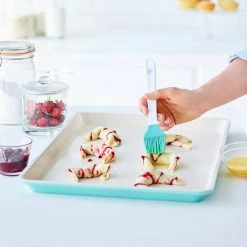 18 in. x 13 in. Healthy Ceramic Nonstick Cookie Sheet by GreenLife -Cheap Bakeware Store greenlife baking sheets bw000055 002 1f 1000