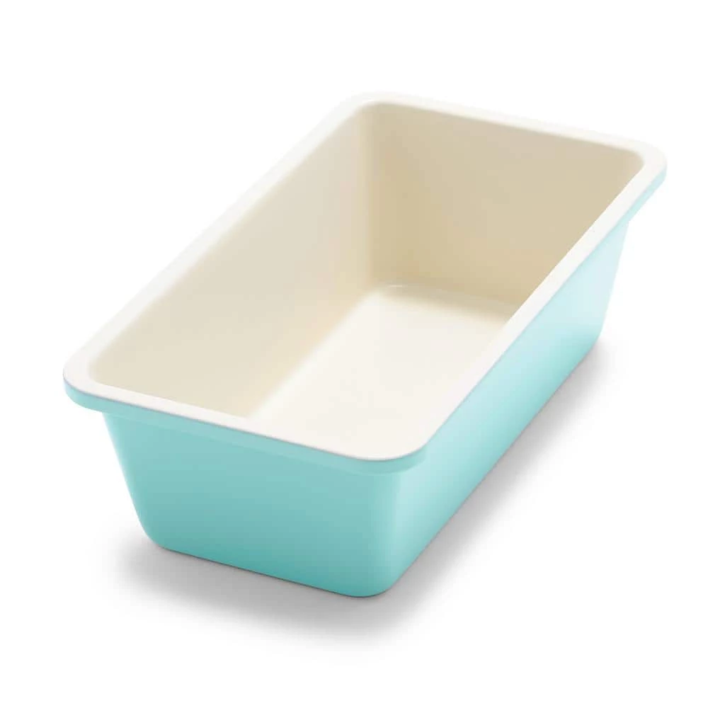 8.5 in. x 4.4 in. Ceramic Nonstick Loaf Pan by GreenLife 1 8.5 in. x 4.4 in. Ceramic Nonstick Loaf Pan by GreenLife