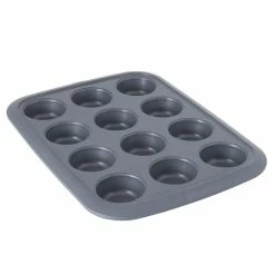 GEM Non-Stick 12-Cup Cupcake Pan by BergHOFF