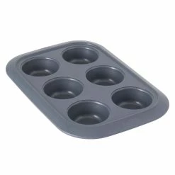 GEM Non-Stick 6-Cup Cupcake Pan by BergHOFF