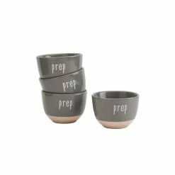 13-Piece Grey "Made with Love" Mixing Bowls Set with Prep Bowls by Tabletops Gallery -Cheap Bakeware Store grey gloss tabletops gallery mixing bowls ttu a5451 ecm 44 1000