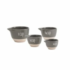 13-Piece Grey "Made with Love" Mixing Bowls Set with Prep Bowls by Tabletops Gallery -Cheap Bakeware Store grey gloss tabletops gallery mixing bowls ttu a5451 ecm 4f 1000