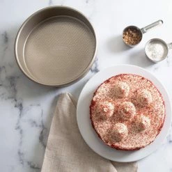 Round Cake Pan by Kitchen Details -Cheap Bakeware Store grey kitchen details standard cake pans 28240 4f 1000