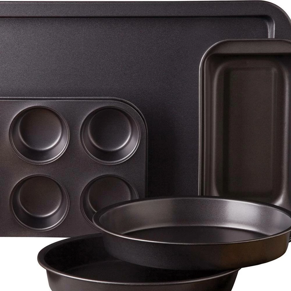 Love-to-Bake 5-Piece Xylan Nonstick Carbon Steel Bakeware Set by Sunbeam 5 Love-to-Bake 5-Piece Xylan Nonstick Carbon Steel Bakeware Set by Sunbeam - Image 5