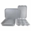 5-Piece Carbon Steel Roasting and Bakeware Set by Oster