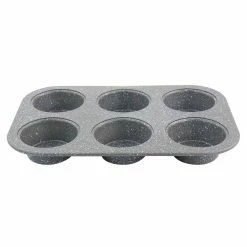 6-Piece Carbon Steel Non Stick Bakeware Set in Greystone by Oster -Cheap Bakeware Store greystone oster bakeware sets 985116977m c3 1000