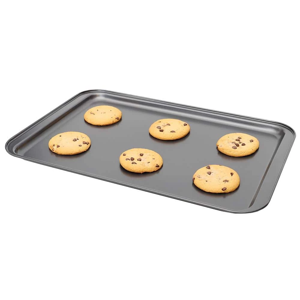 12 in. x 18 in. Non-stick Steel Baking Sheet by Home Basics 2 12 in. x 18 in. Non-stick Steel Baking Sheet by Home Basics - Image 2