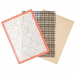 3-Piece Silicone Baking Sheets by Home Basics