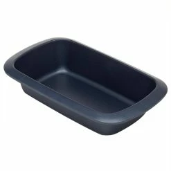 Non-Stick 6" x 11" Carbon Steel Loaf Pan in Indigo by Home Basics
