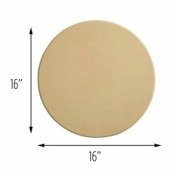 16 in. Round Non-Cracking Pizza Stone by Honey-Can-Do -Cheap Bakeware Store honey can do pizza accessories kch 08411 40 1000