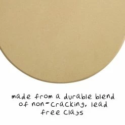 16 in. Round Non-Cracking Pizza Stone by Honey-Can-Do -Cheap Bakeware Store honey can do pizza accessories kch 08411 44 1000