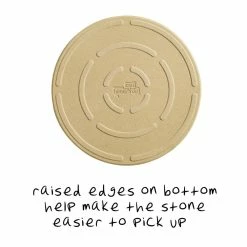 16 in. Round Non-Cracking Pizza Stone by Honey-Can-Do -Cheap Bakeware Store honey can do pizza accessories kch 08411 fa 1000