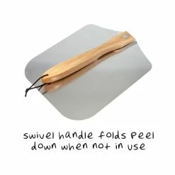 12 in. x 14 in. Aluminum Foldable Pizza Peel by Honey-Can-Do -Cheap Bakeware Store honey can do pizza pans kch 08435 44 1000