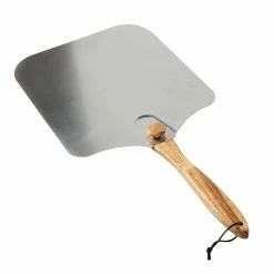 14 in. x 16 in. Aluminum Foldable Pizza Peel with Wood Handle by Honey-Can-Do